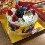お誕生日にはキャラクターケーキでお祝い