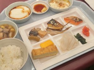 ナスパニューオータニの和の朝ごはん